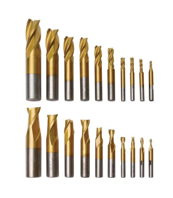 Zestaw frezów HSS 20 szt. W skrzynce ALU - www.toolsbook.eu