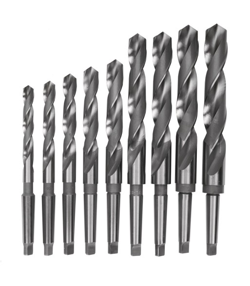 Zestaw wierteł MK2 / 9szt. w pudełku ALU - www.toolsbook.eu