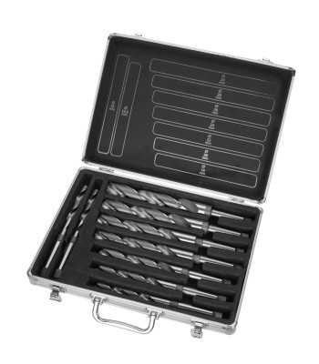 Zestaw wierteł MK2 / 9szt. w pudełku ALU - www.toolsbook.eu