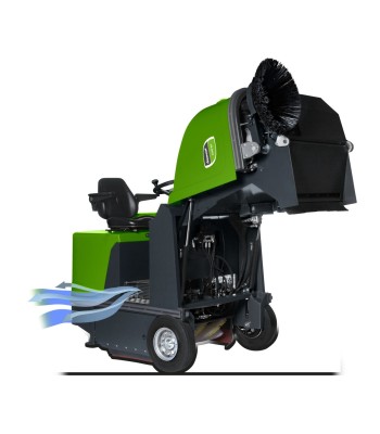 AUKM 900 Automatyczna zamiatarka z siedziskiem CLEANCRAFT - www.toolsbook.eu