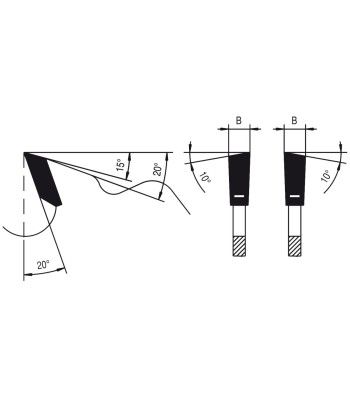 Brzeszczot 550x4,6/3,2x30 Z48 LWZ, KNL - www.toolsbook.eu