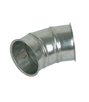 Kolanko 45° ocynkowane z obustronnym kołnierzem Ø 80 mm - www.toolsbook.eu
