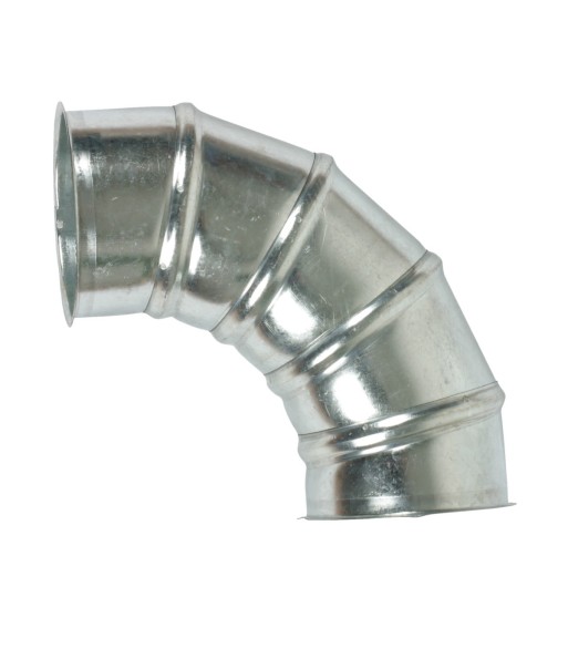 Kolanko 90° ocynkowane z obustronnym kołnierzem Ø 80 mm - www.toolsbook.eu