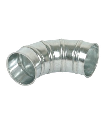 Kolanko 90° ocynkowane z obustronnym kołnierzem Ø 80 mm - www.toolsbook.eu