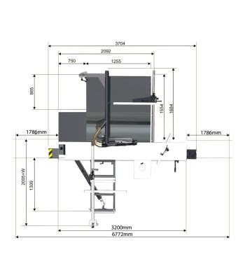 Piła stołowa przesuwna FKS 550-3200 M A PRO HOLZKRAFT - www.toolsbook.eu