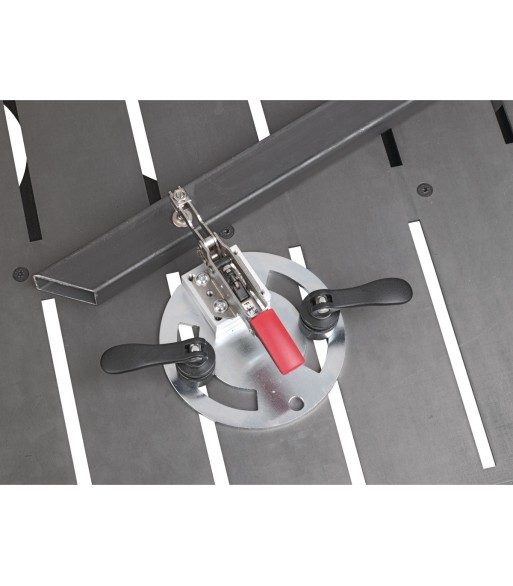 Płyta adapterowa okrągła z napinaczem pionowa długość 180 mm - www.toolsbook.eu