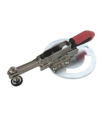 Płyta adapterowa okrągła z napinaczem pionowa długość 180 mm - www.toolsbook.eu