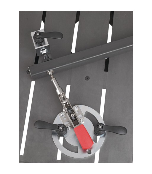 Płyta adapterowa okrągła z napinaczem pozioma długości 180 mm - www.toolsbook.eu