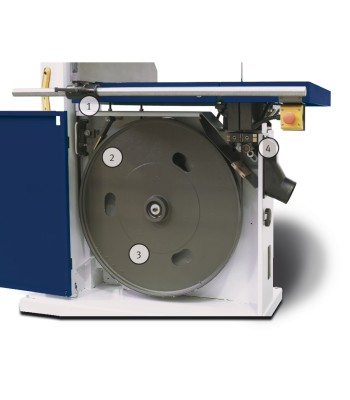 Przecinarka pionowa do drewna HBS 740 LL - www.toolsbook.eu