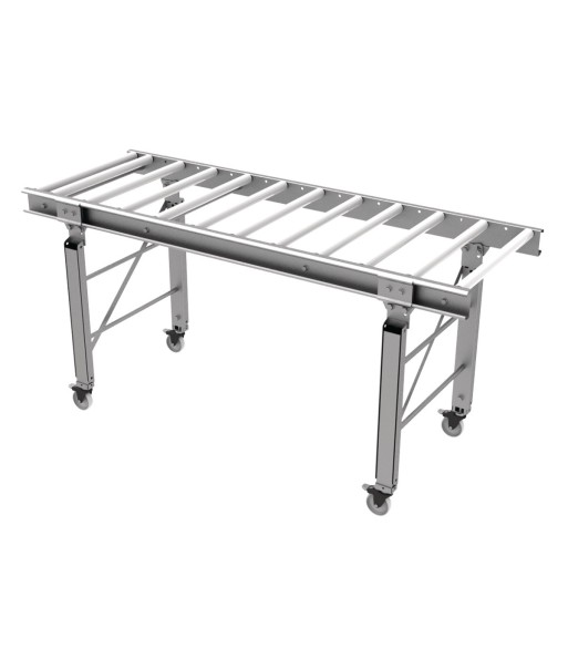 Przenośnik rolkowy 1500x500mm dla serii RAS Nośność 45kg/m - www.toolsbook.eu