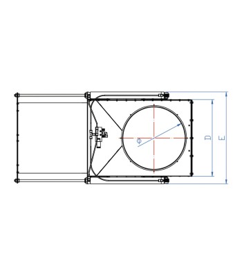 Zasuwa pneumatyczna Ø100 24V - www.toolsbook.eu
