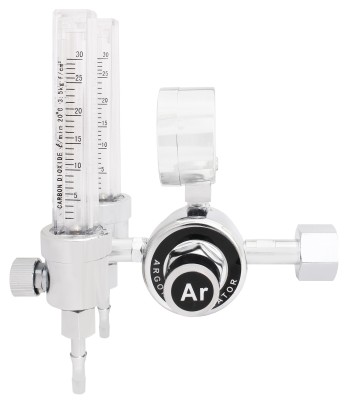 Reduktor butlowy CO2/AR MINI 2 rotametry