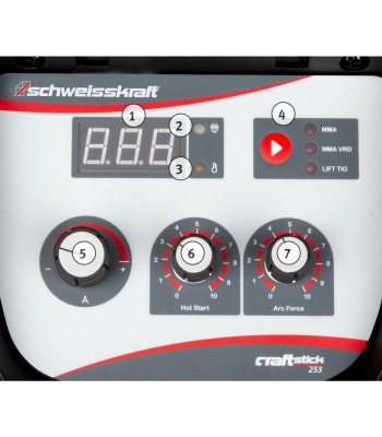 Spawarka elektrodowa Craft-Stick 253 - www.toolsbook.eu