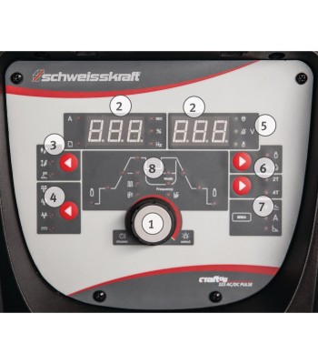 Spawarka CRAFT-TIG 323 AC-DC Pulse - www.toolsbook.eu