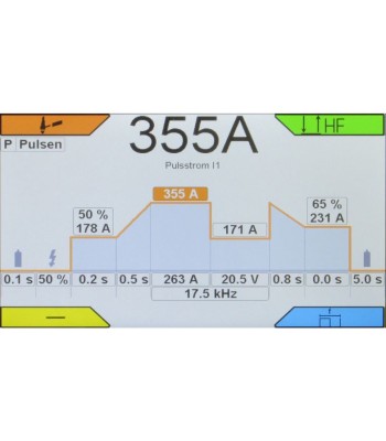 Urządzenie spawalnicze HIGH-TIG digital 310 AC-DC SCHWEISSKRAFT TIG - www.toolsbook.eu