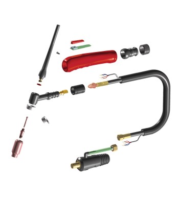 TIG Uchwyt spawalniczy SSR 7-17 8m - www.toolsbook.eu