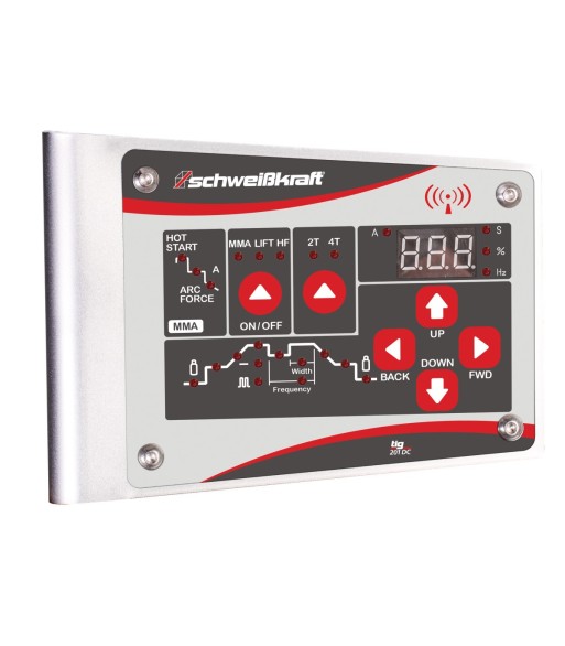 Bezprzewodowy pilot zdalnego sterowania TIG DC - www.toolsbook.eu