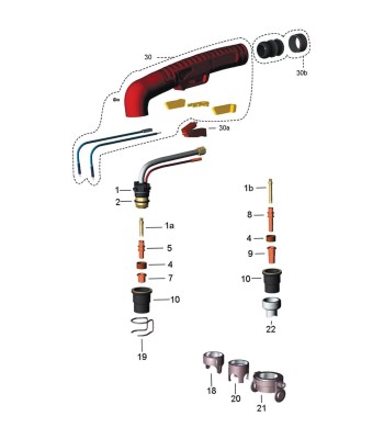 Uchwyt plazmowy A 81 - 6m - www.toolsbook.eu