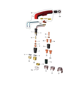 Uchwyt plazmowy A 151 - 6m - www.toolsbook.eu