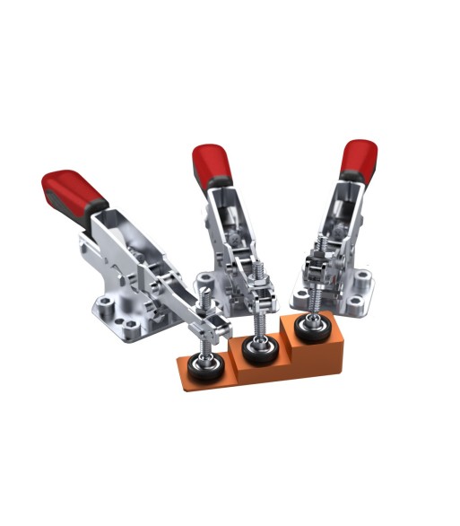 Docisk pionowy z pytą adaptera Długość 180 mm, zakres 0-35 mm - www.toolsbook.eu