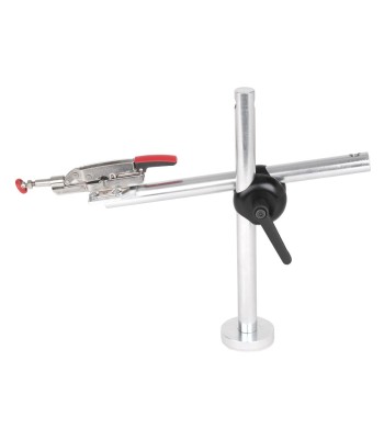 Statyw z dociskiem poziomym Wysokość 300 mm, zakres 0-25 mm - www.toolsbook.eu