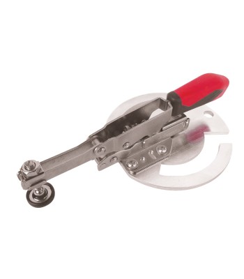 Docisk pionowy z płytą adaptera Długość 244 mm, zakres 0-40 mm - www.toolsbook.eu