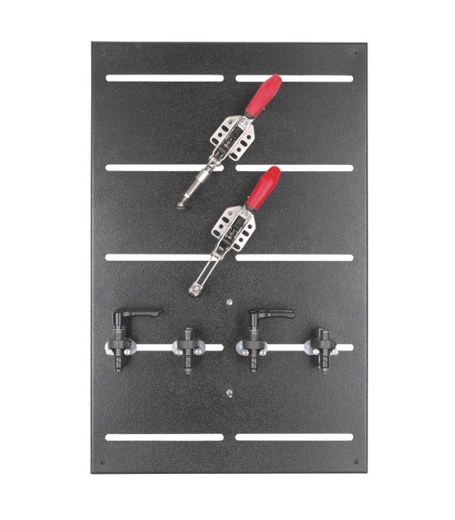 Zestaw startowy do stołu montażowego Ø28mm, 6 elementów + panel porządkujący - www.toolsbook.eu