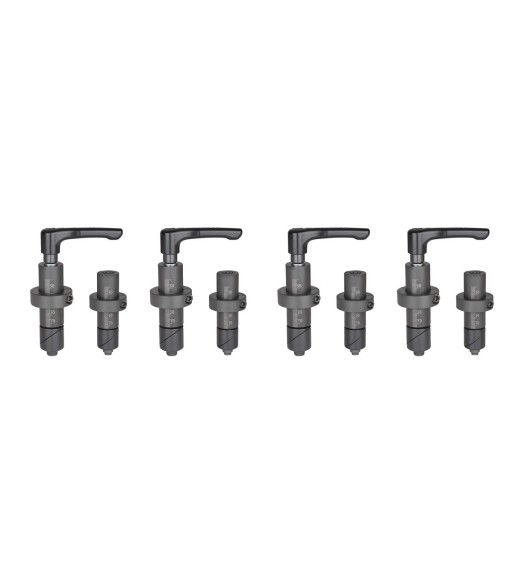 Zestaw śrub mocujących Vario Ø 28 mm 4 x Vario imbus, 4 x Vario z dzwignią - www.toolsbook.eu