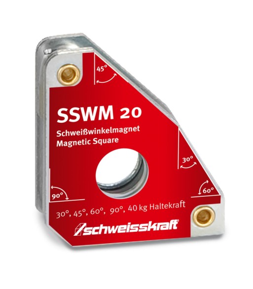 SSWM 20 Magnetyczny kątownik z otworem - www.toolsbook.eu