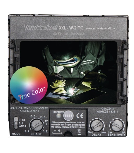 VarioProtect XXL-W-2 TC - pomarańczowa Przyłbica spawalnicza - www.toolsbook.eu