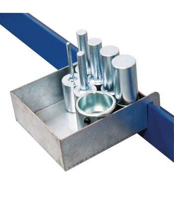 Zestaw trzpieni dociskowych 6-cio elementowy Ø 29, 24, 18, 14, 10, 5 mm WPP15 / 15T - www.toolsbook.eu
