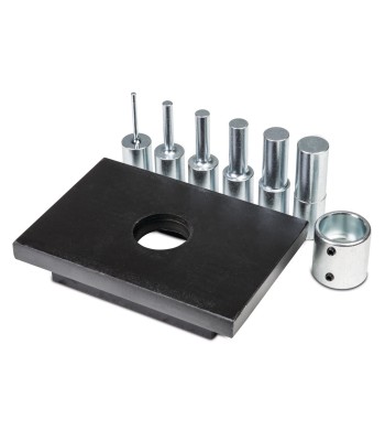 Zestaw trzpieni dociskowych 6-cio elementowy Ø 29, 24, 18, 14, 10, 5 mm WPP15 / 15T - www.toolsbook.eu