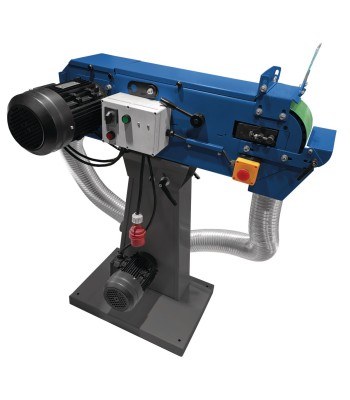 MBSM 150-240-2 AS / 400V Szlifierka taśmowa do metalu METALLKRAFT - www.toolsbook.eu