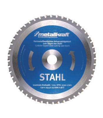 Tarcza tnąca Stal Ø230 x 2,0 x 25,4 mm dla HKS 230 - www.toolsbook.eu