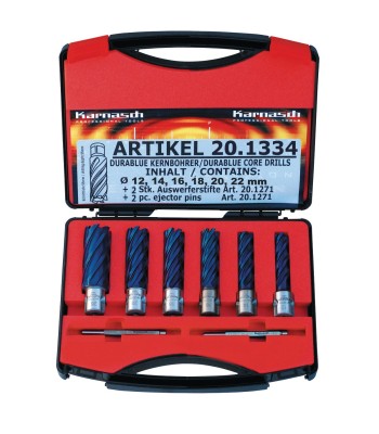 Frezy trepanacyjne zestaw fi 14,16,18,20,26mm BLUE-LINE PRO 30 - www.toolsbook.eu
