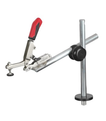 Stojak z zaciskiem pionowym do perforowanej siatki Ø 20 mm UNICRAFT - www.toolsbook.eu