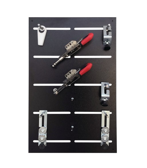 System zaciskowy do siatki perforowanej Ø 20 mm Zestaw 1 UNICRAFT - www.toolsbook.eu
