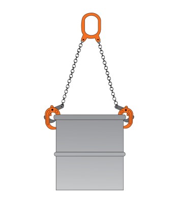 FHK 1 Zacisk do podnoszenia bębna 1t UNICRAFT - www.toolsbook.eu
