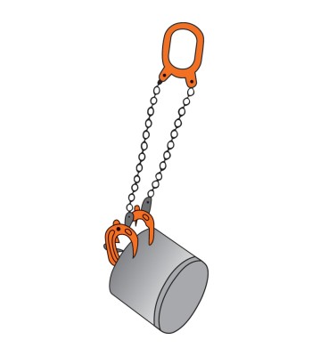 FHK 1 Zacisk do podnoszenia bębna 1t UNICRAFT - www.toolsbook.eu