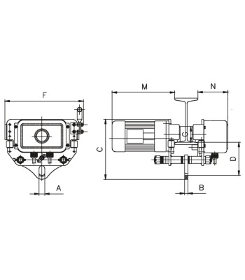 EFW 1-1 Układ jezdny do EKZT UNICRAFT - www.toolsbook.eu