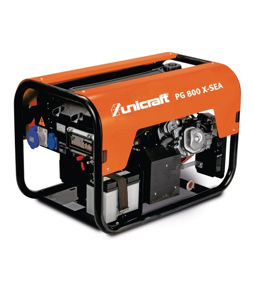 PG 800 X-SEA Agregat prądotwórczy UNICRAFT - www.toolsbook.eu