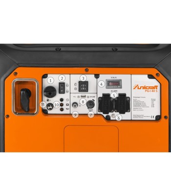 PG-I 40 S Cichy generator prądu UNICRAFT - www.toolsbook.eu