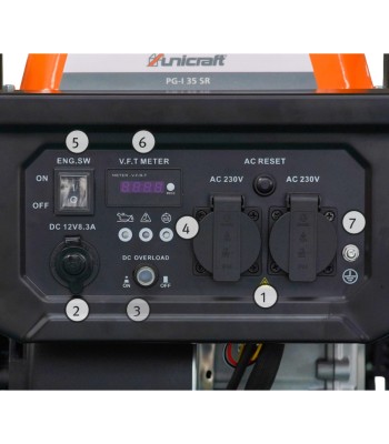 PG-I 35 SR Generator inwerterowy UNICRAFT - www.toolsbook.eu