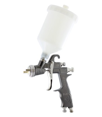 Pistolet lakierniczy LEADER HVLP 1.2mm zbiornik 600ml MODEL 1999-2021