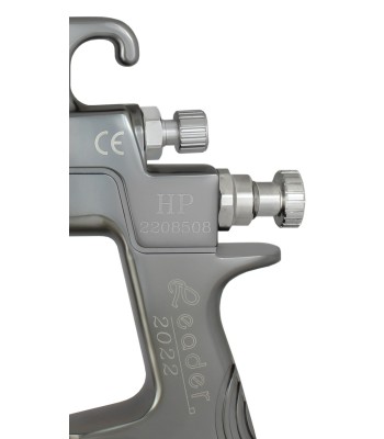 Pistolet lakierniczy LEADER K411 HP 1.3mm zbiornik 600ml model 2022-2026