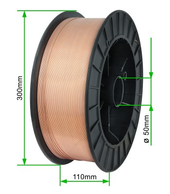 PrimeWire MAG drut spawalniczy ER70S-6 G3Si1 SG2 1.2mm 15kg S300 szpula plastykowa.