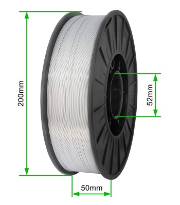 PrimeWire FCAW (SS) Samoosłonowy drut spawalniczy E71T-GS 0.8mm 5kg S200 szpula plastykowa.
