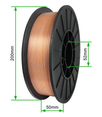 PrimeWire MAG drut spawalniczy ER70S-6 G3Si1 SG2 0.6mm 5kg S200 szpula plastykowa.