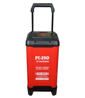 Mikroprocesorowy prostownik do akumulatorów samochodowych z funkcj¹ rozruchu 12V/24V 250A FC-250 HOT