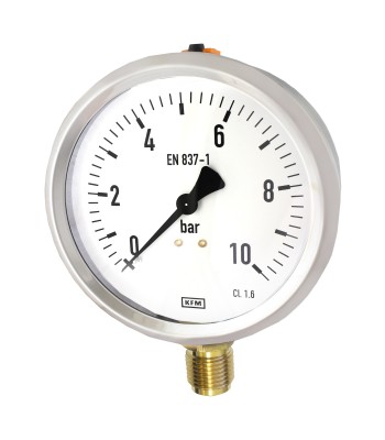 Manometr 100mm GLICERYNA 1/2" 10bar